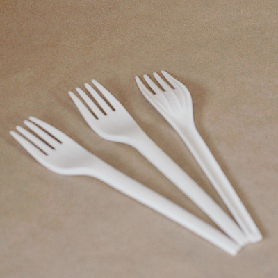 Fork 7" Bio Cutlery (Off White)